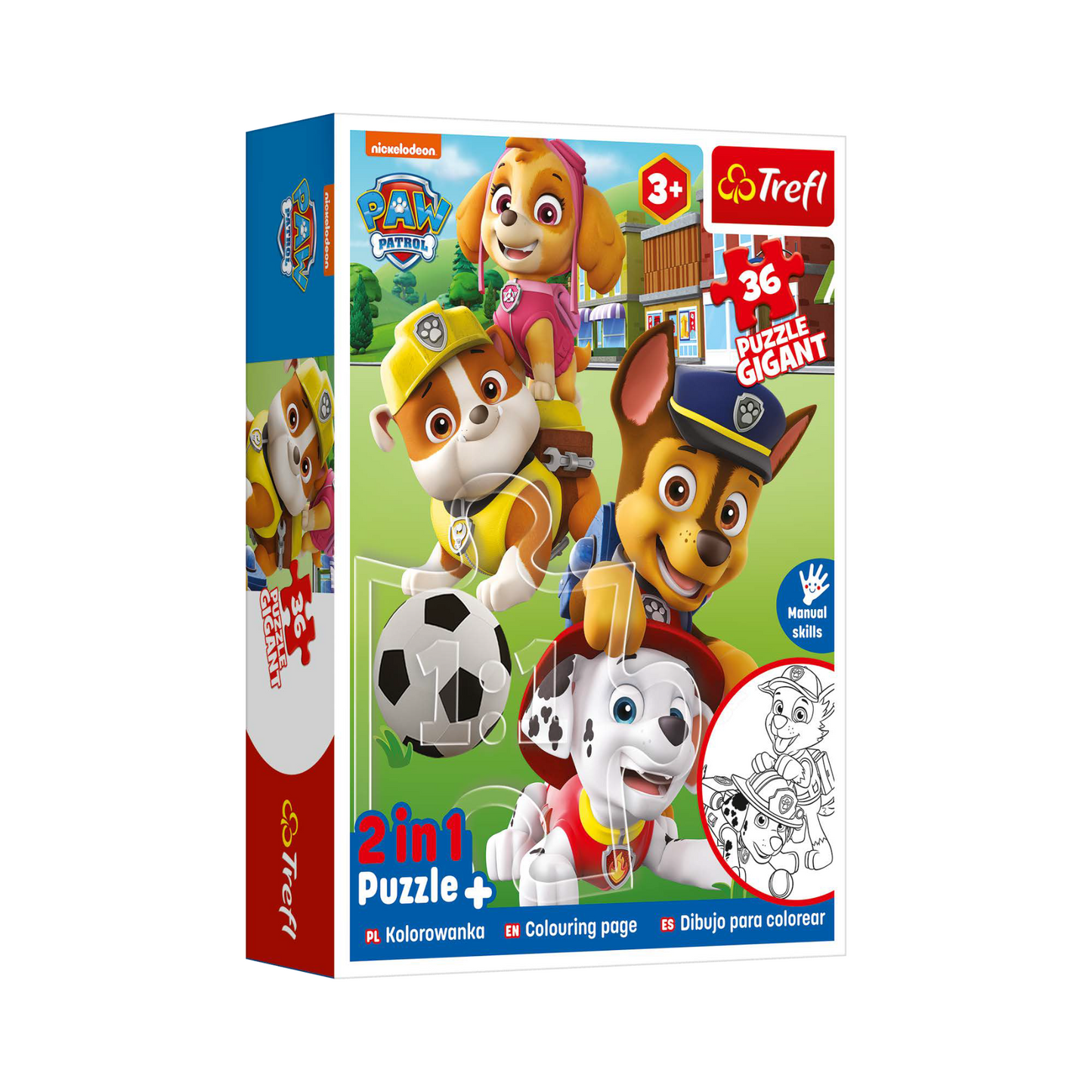 Paw Patrol Creatieve Set - Kleurdoos + Puzzel