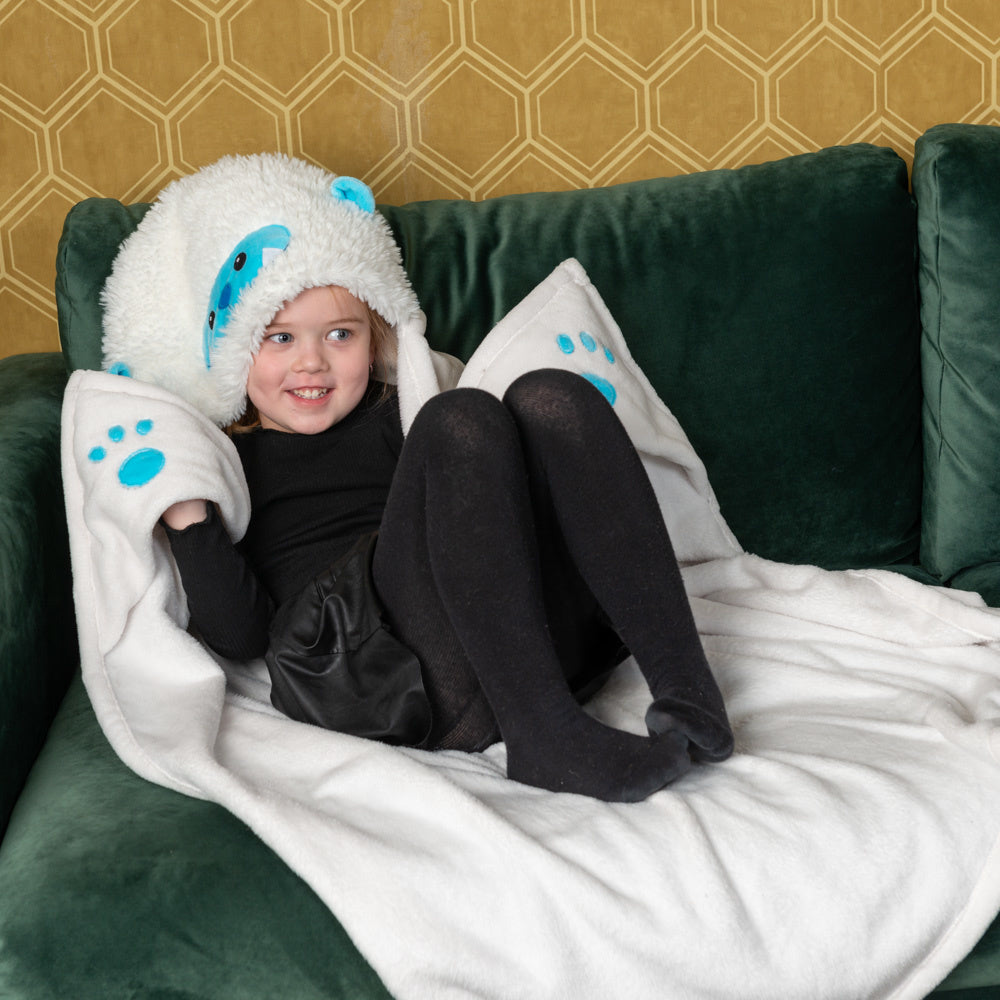 Noxxiez fleece deken - yeti