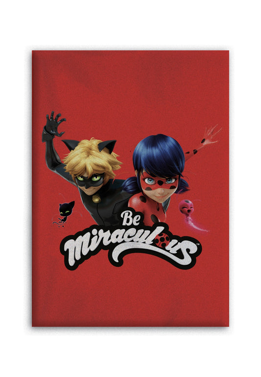 Miraculous Ladybug fleece deken