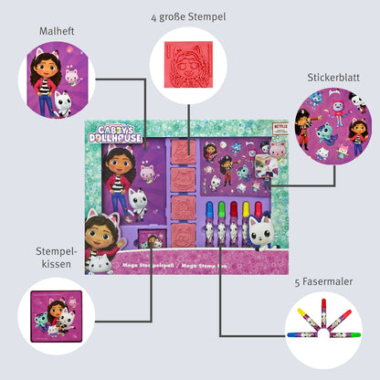 Gabby's Dollhouse stempelset