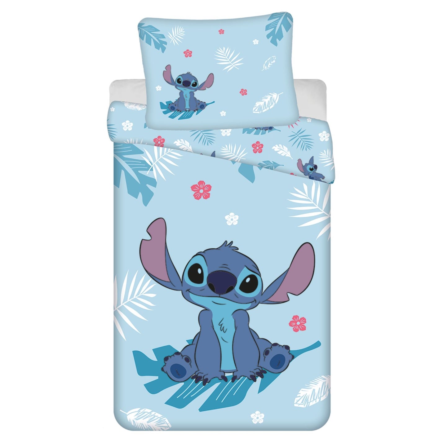 Lilo & Stitch Dekbedovertrek + Hoeslaken - Blauw
