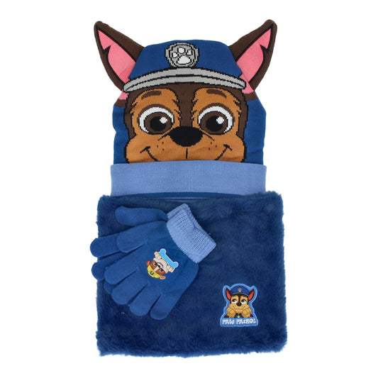 Paw Patrol muts, sjaal en handschoenen