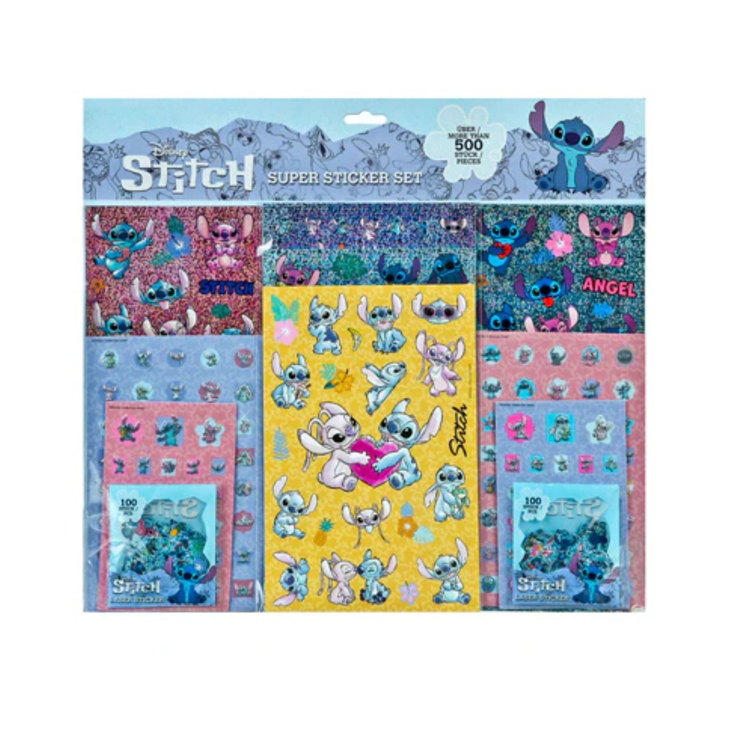 Lilo & Stitch Sticker set 500 st