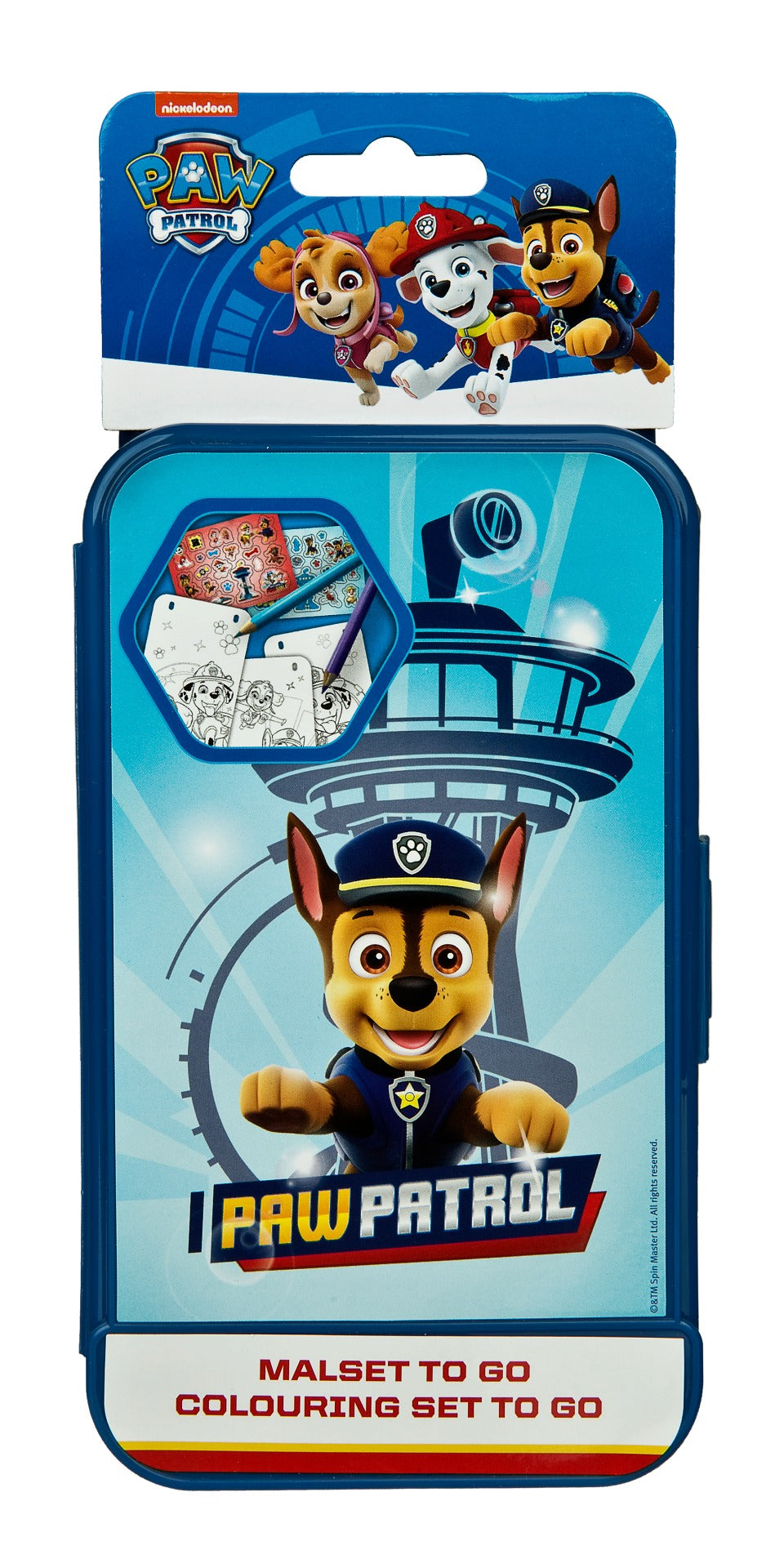 Paw Patrol Schilderij - klaar om te gaan