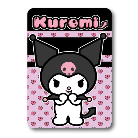 Kuromi fleece deken