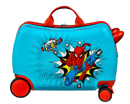 Spiderman ride-on trolley
