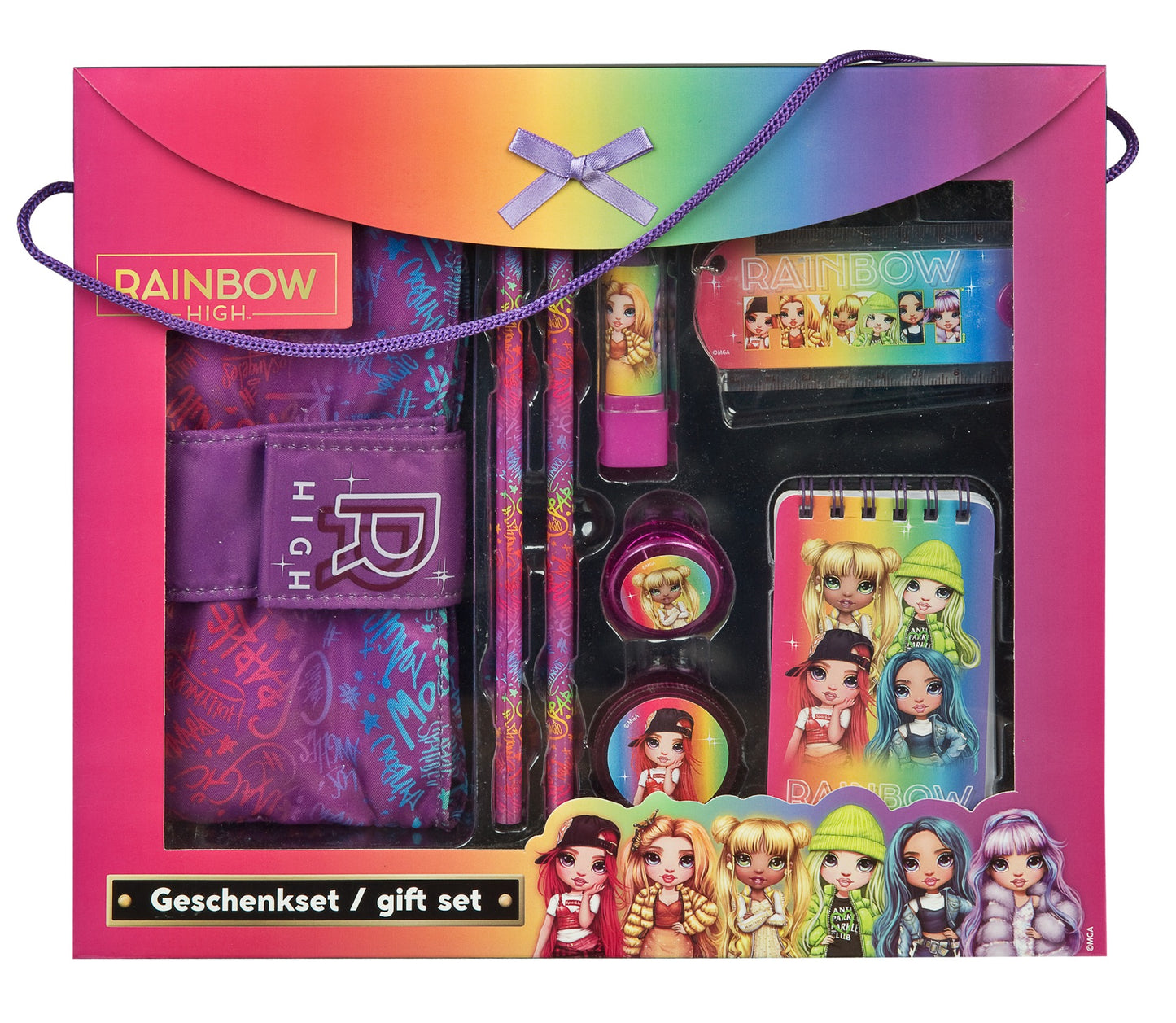 Rainbow High Schrijfwarenset 8 Delig