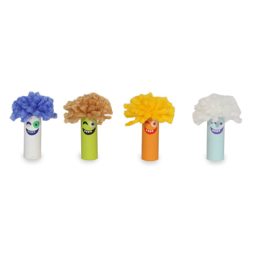 Jamara Houten Springende Clowns