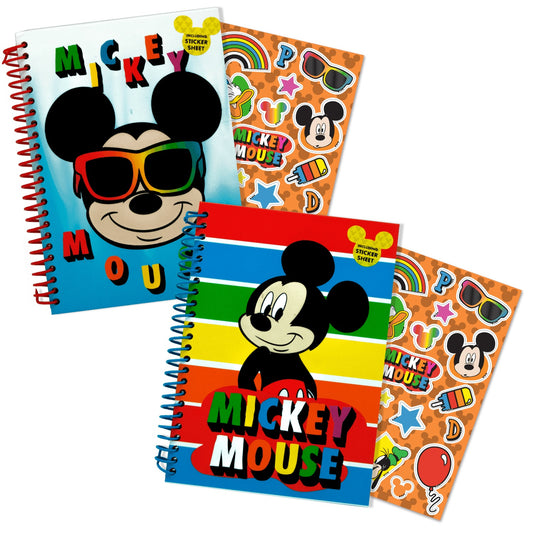 Mickey Mouse Notitieboek met stickers A5