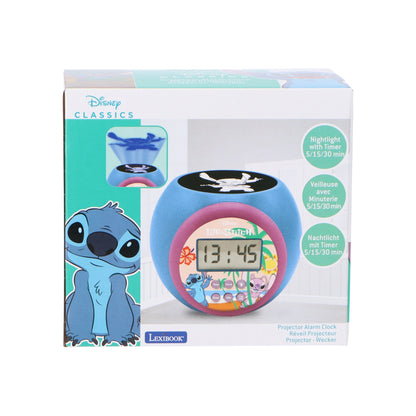 Lilo & Stitch Projector wekker - met timer