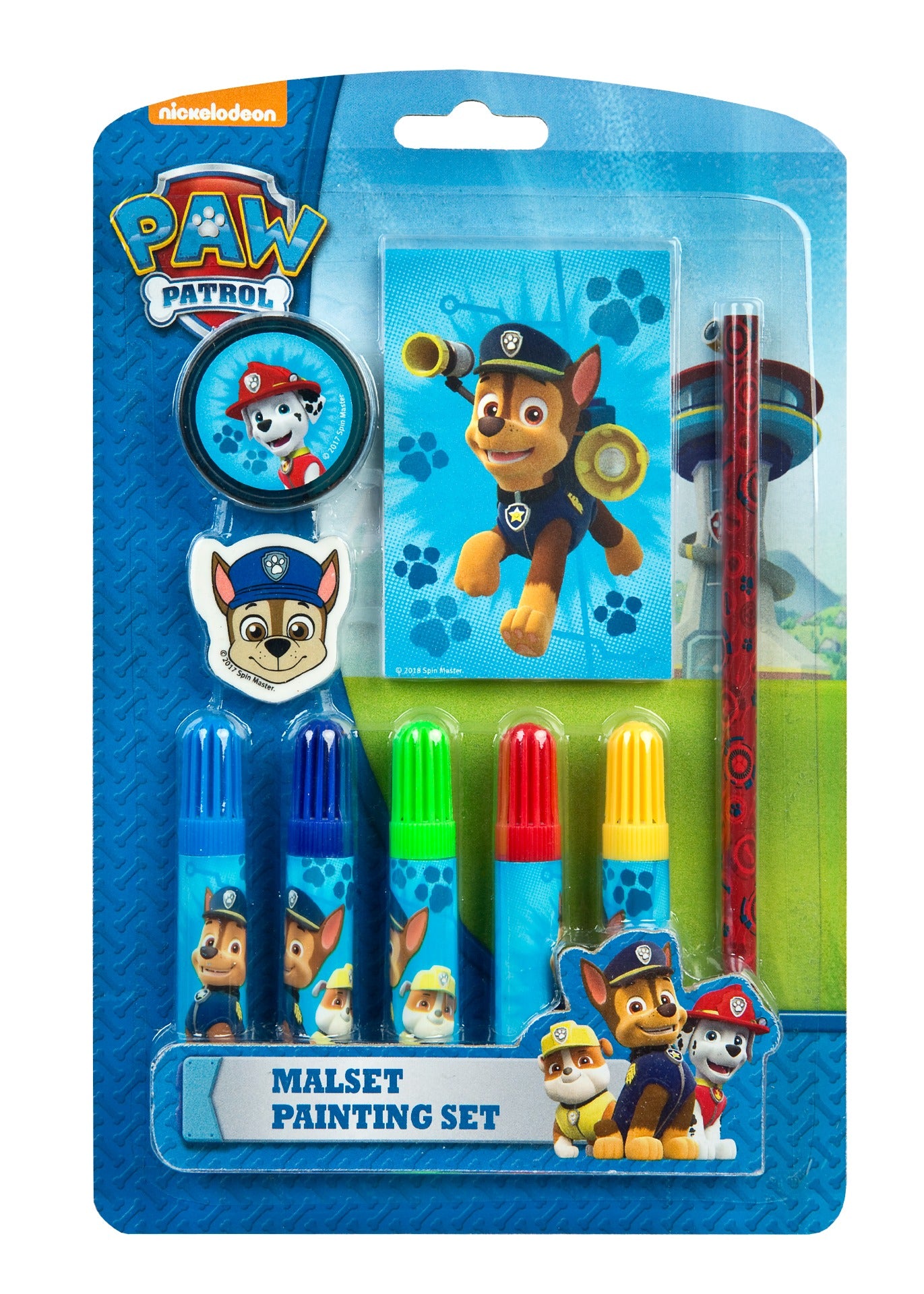 Paw Patrol Schrijfwarenset 9 Delig