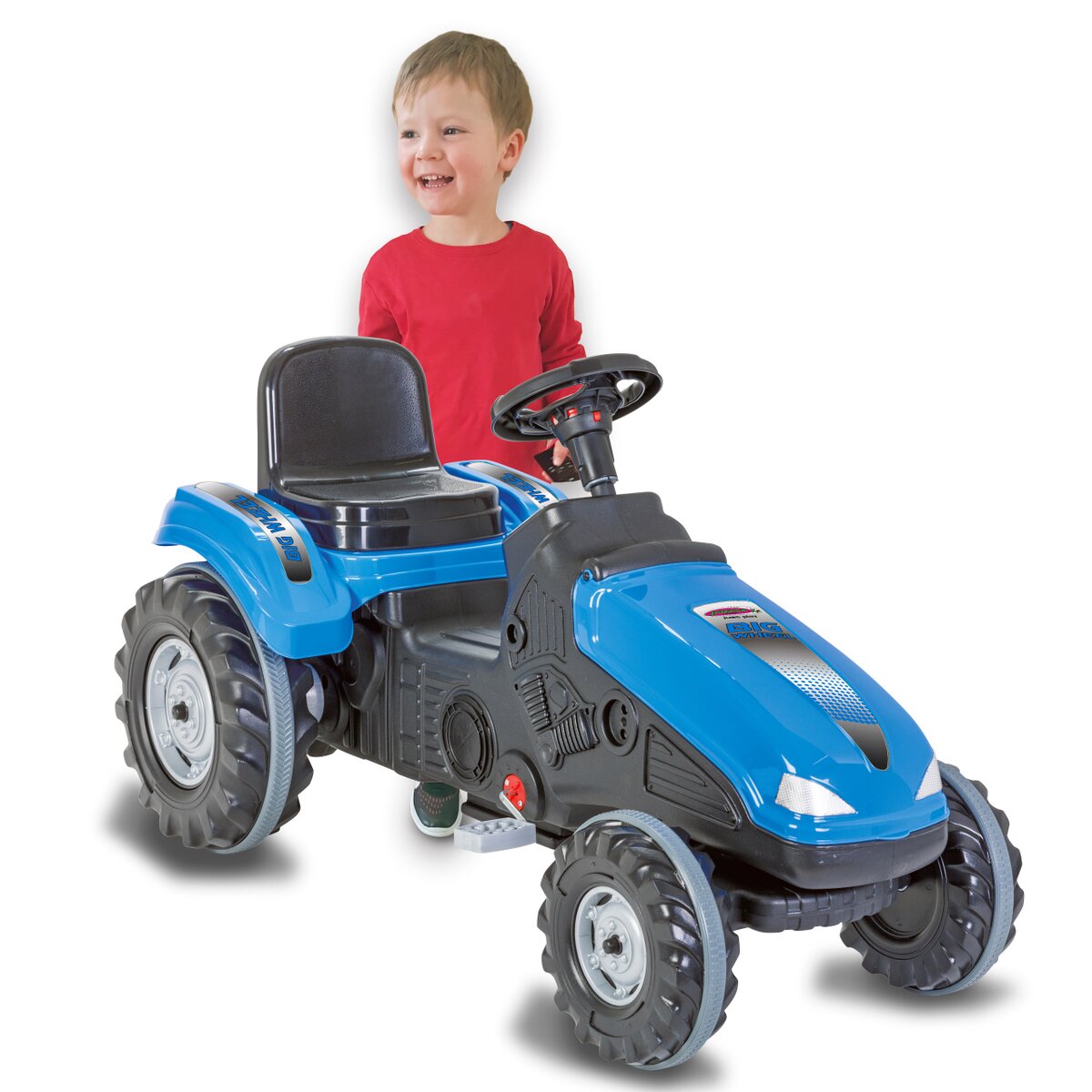 Jamara Traptractor Big Wheel - Blauw