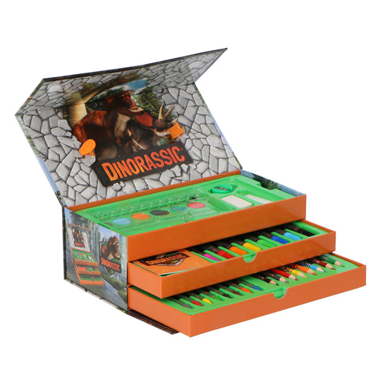 Dinorassic kleurdoos met laden