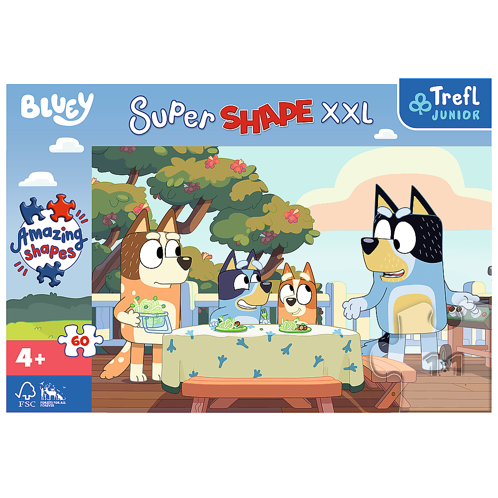 Bluey Puzzel - And Friends