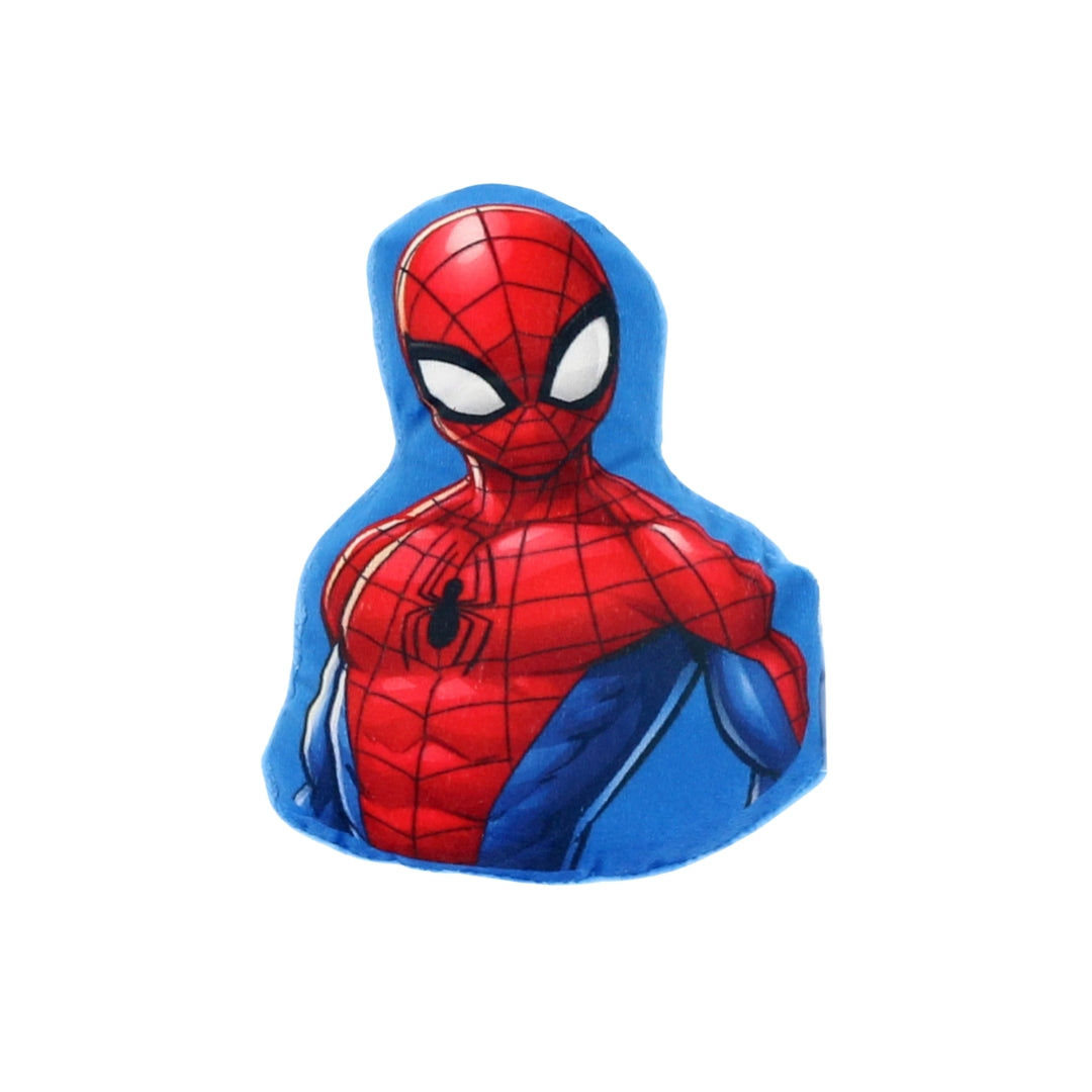 Spiderman gevormd mini kussen - 15 cm