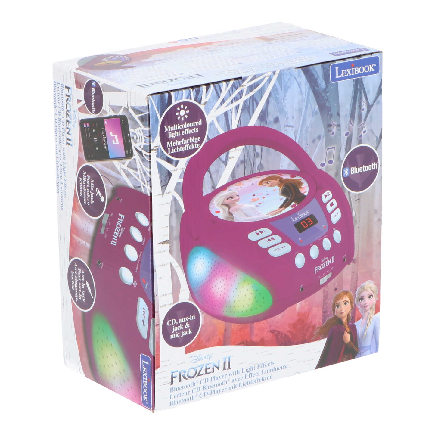 Frozen CD-speler met Bluetooth