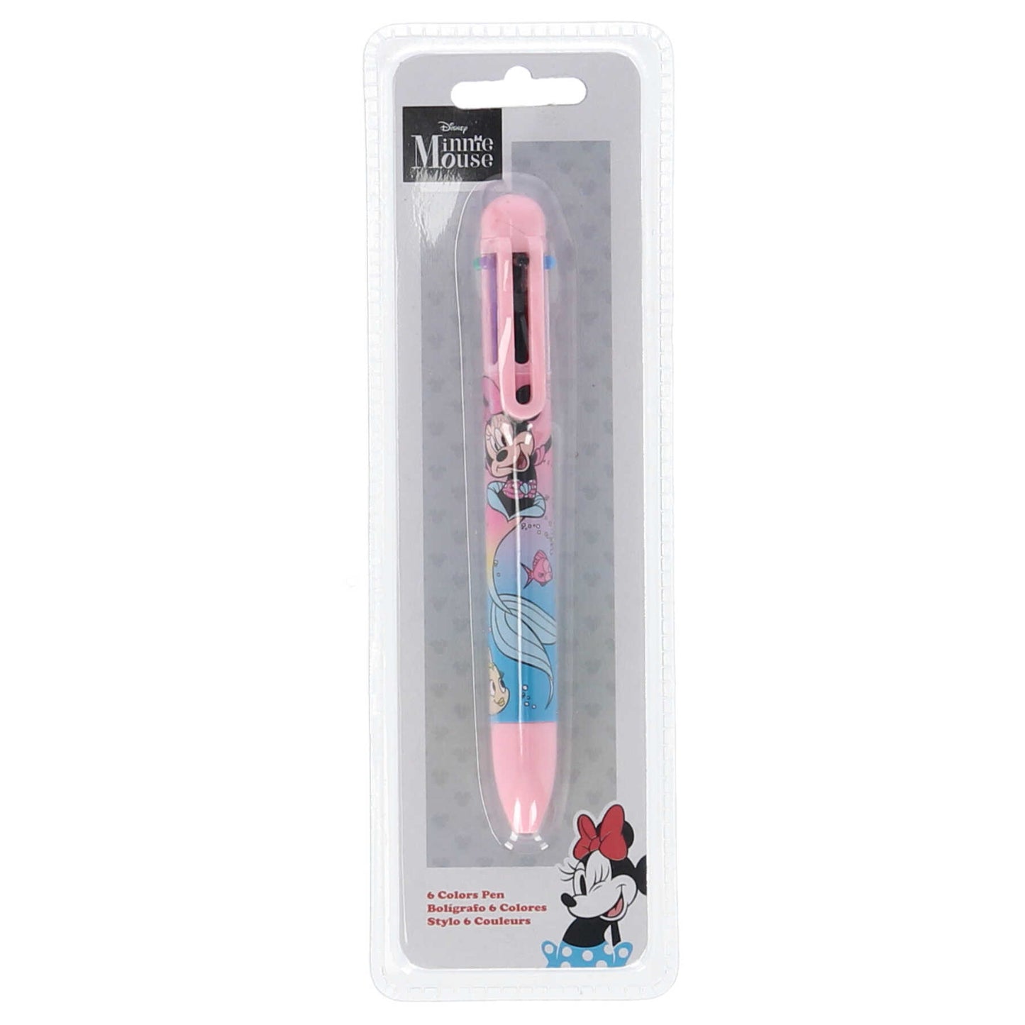Minnie Mouse 6 Kleuren pen