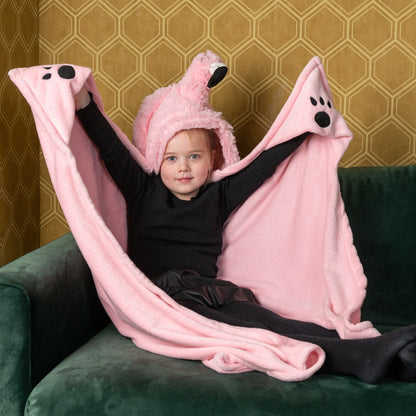 Noxxiez fleece deken - flamingo