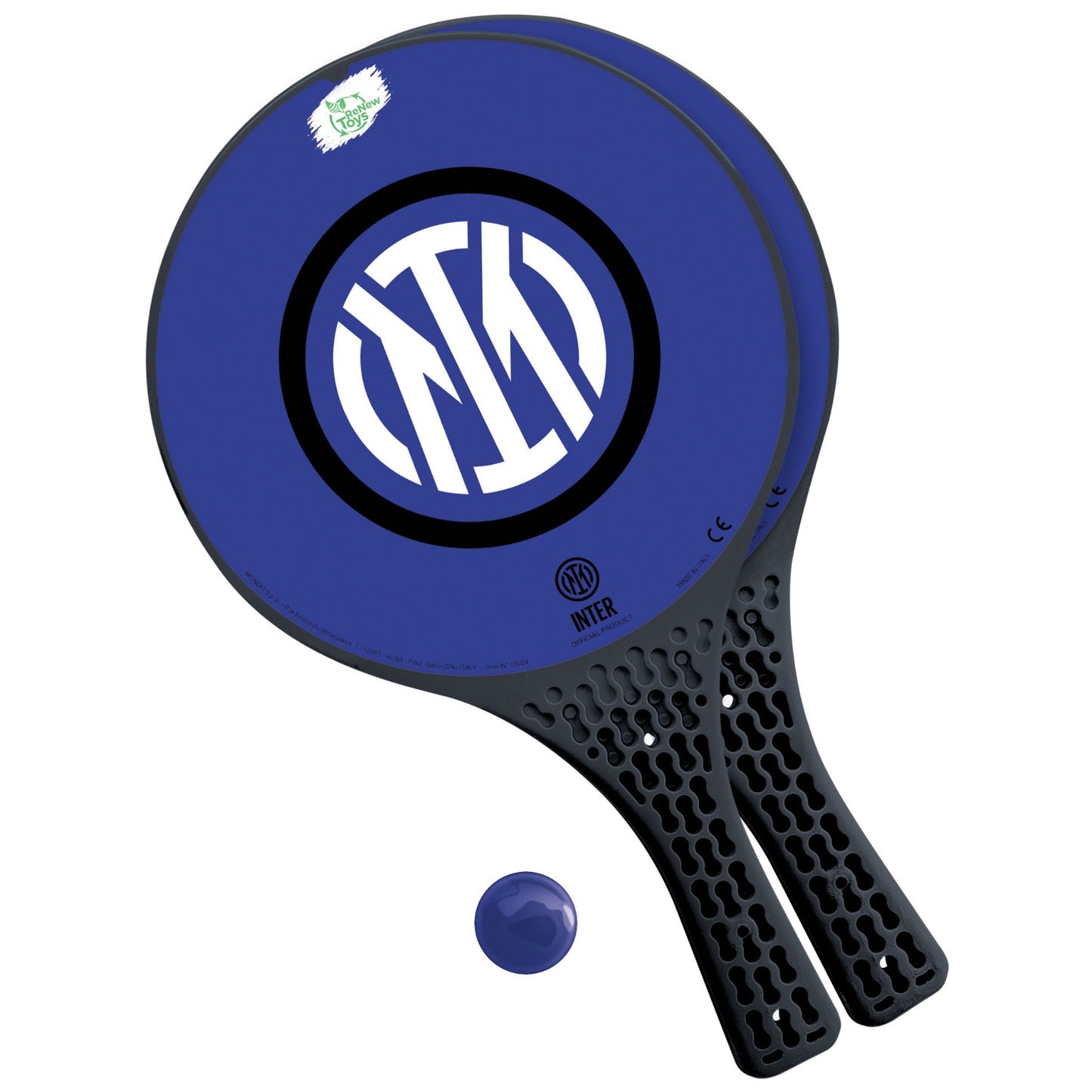 Inter Milan strandtennis set