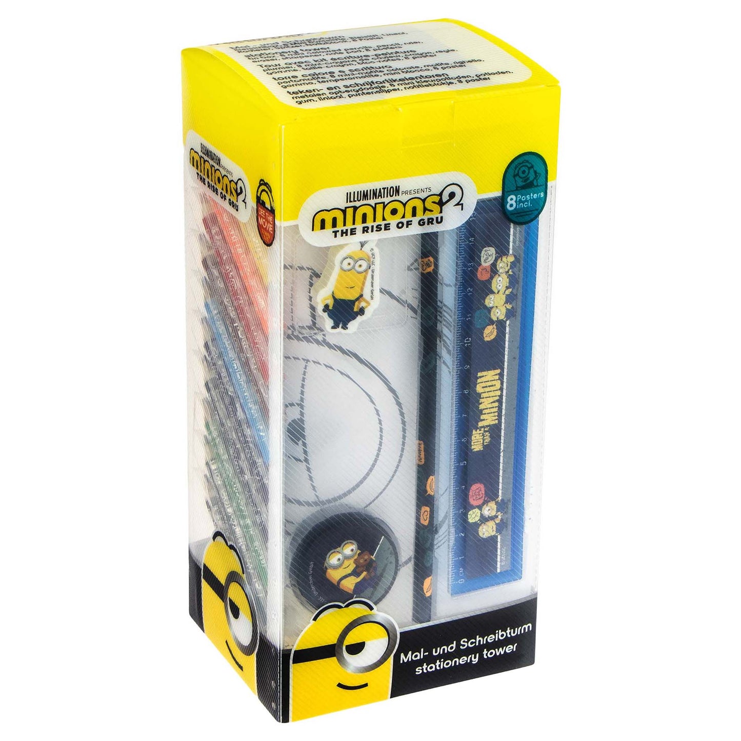 Minions Teken en schrijf Toren 25 delig
