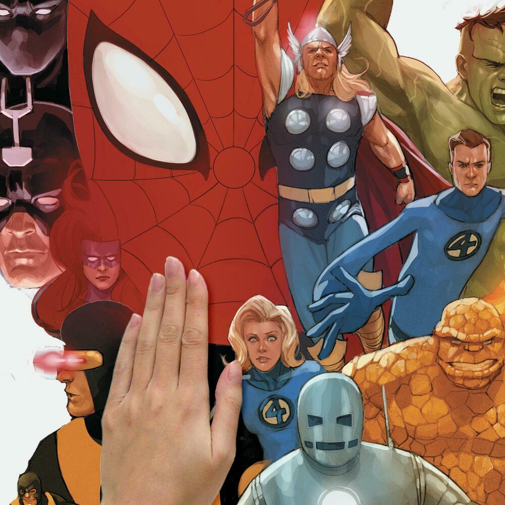 Avengers Muur Sticker