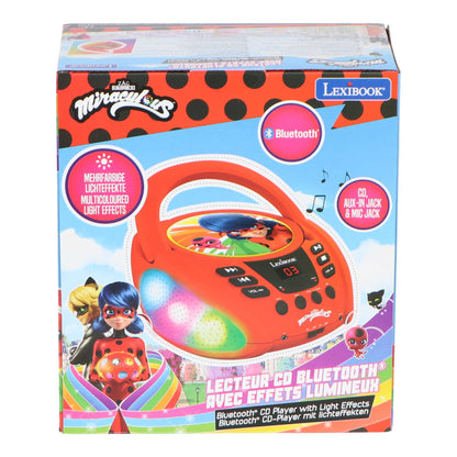 Miraculous Ladybug CD-speler met Bluetooth