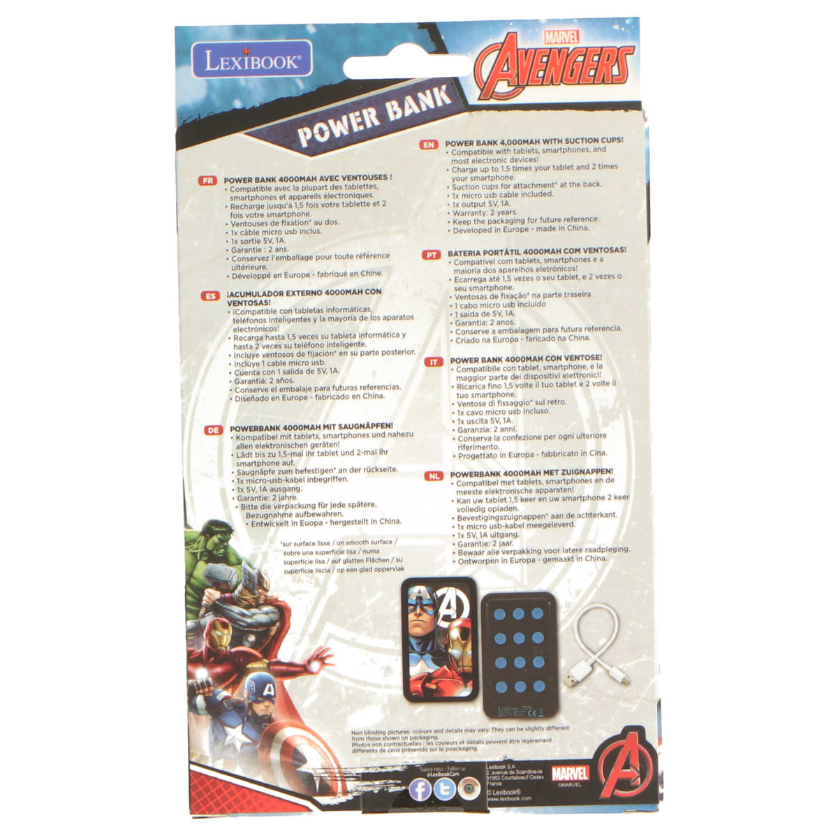 Avengers powerbank