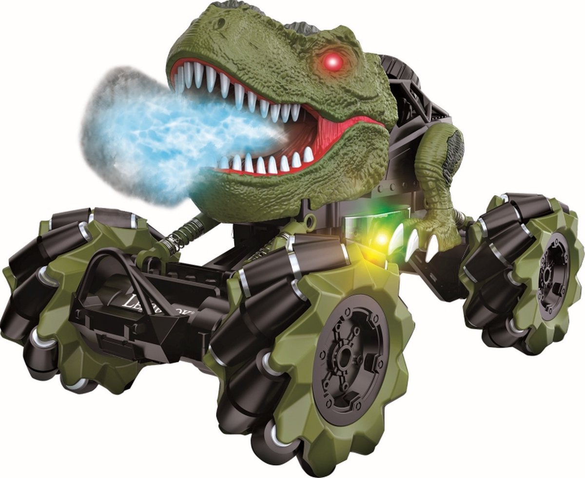 Lexibook Crosslander -Tirex Dinosaurusauto met Afstandsbediening