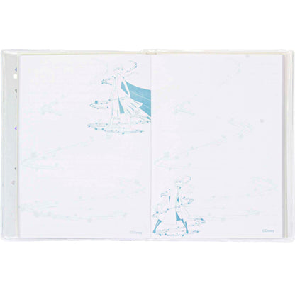 Frozen watereffect dagboek met glitter A5