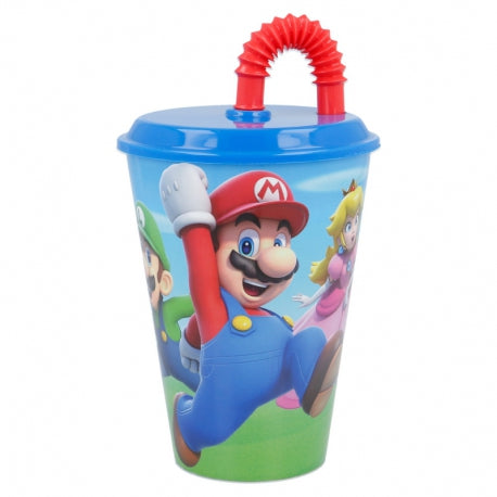 Super Mario Drinkbeker met rietje