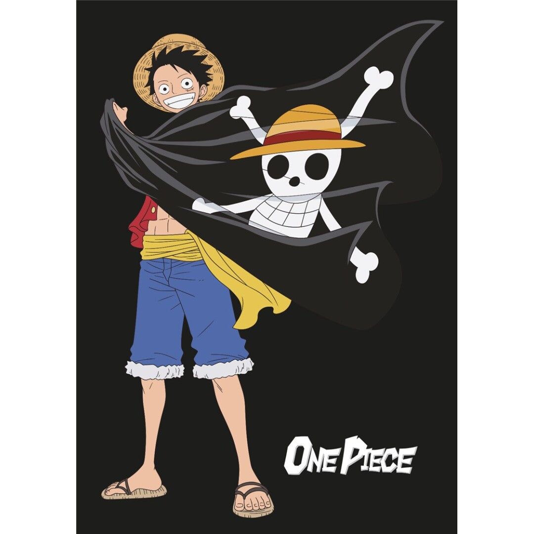One Piece fleece deken