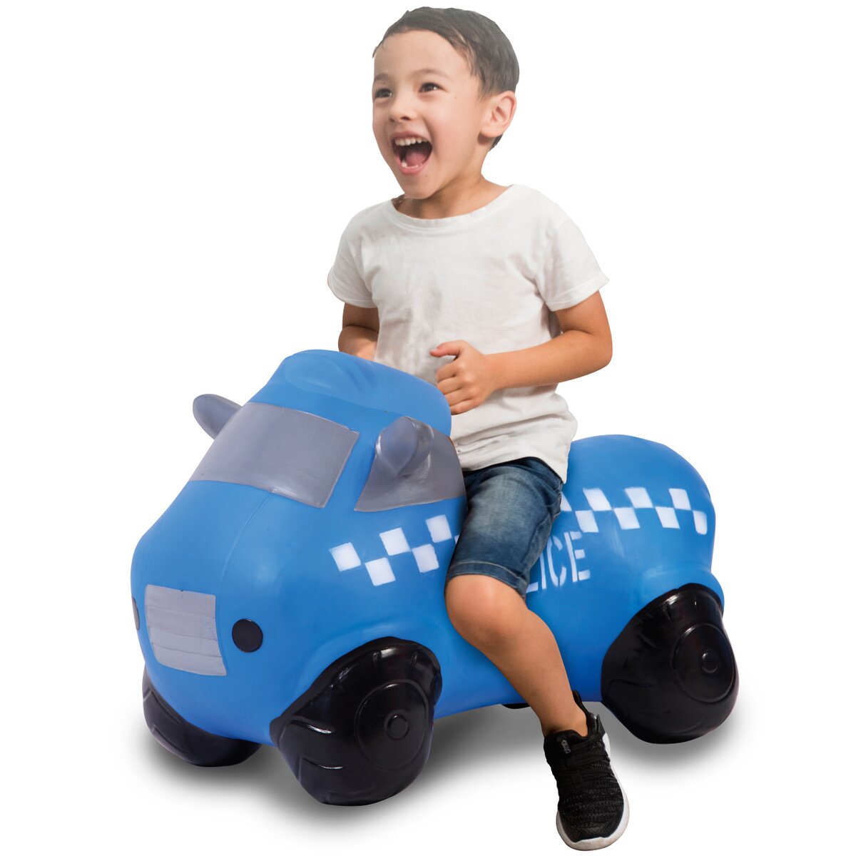Jamara Bouncing Politieauto met Pomp