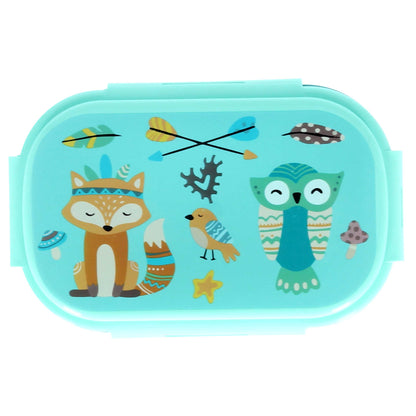 Dino Space lunchbox met bestek
