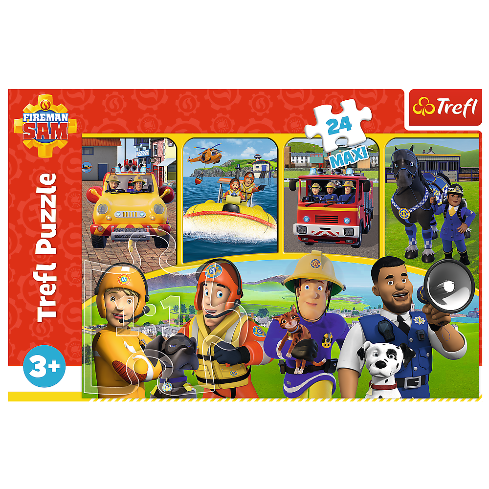 Fireman Sam maxi puzzel