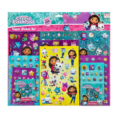 Gabby's Dollhouse Sticker set 500 st