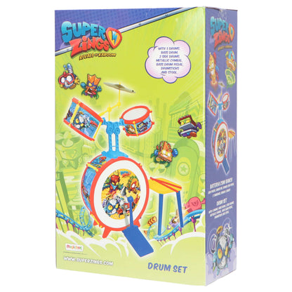 Super Zings Drumstel met krukje
