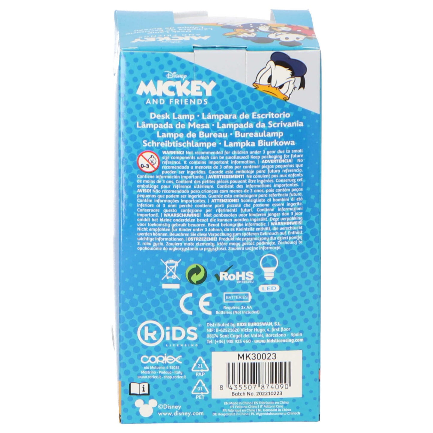 Mickey Mouse Tafellamp