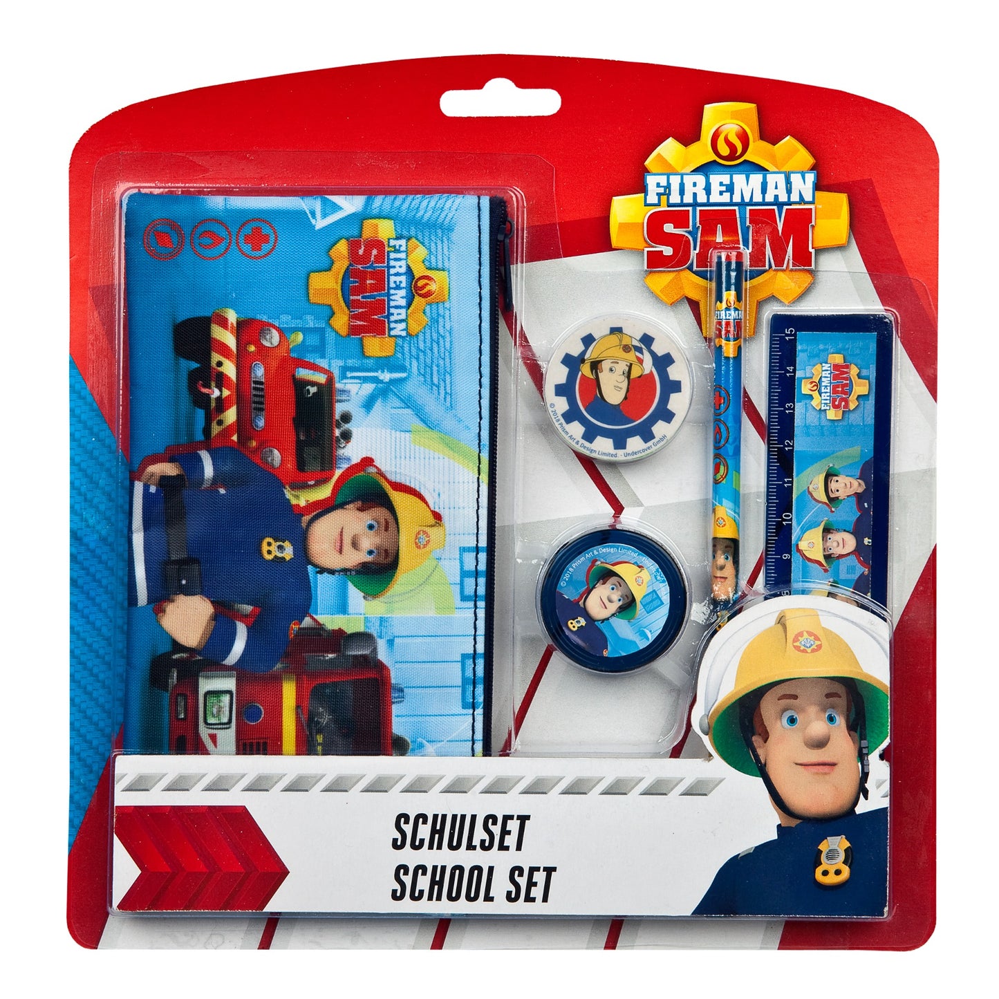 Fireman Sam Fun Schrijfwarenset5 Delig