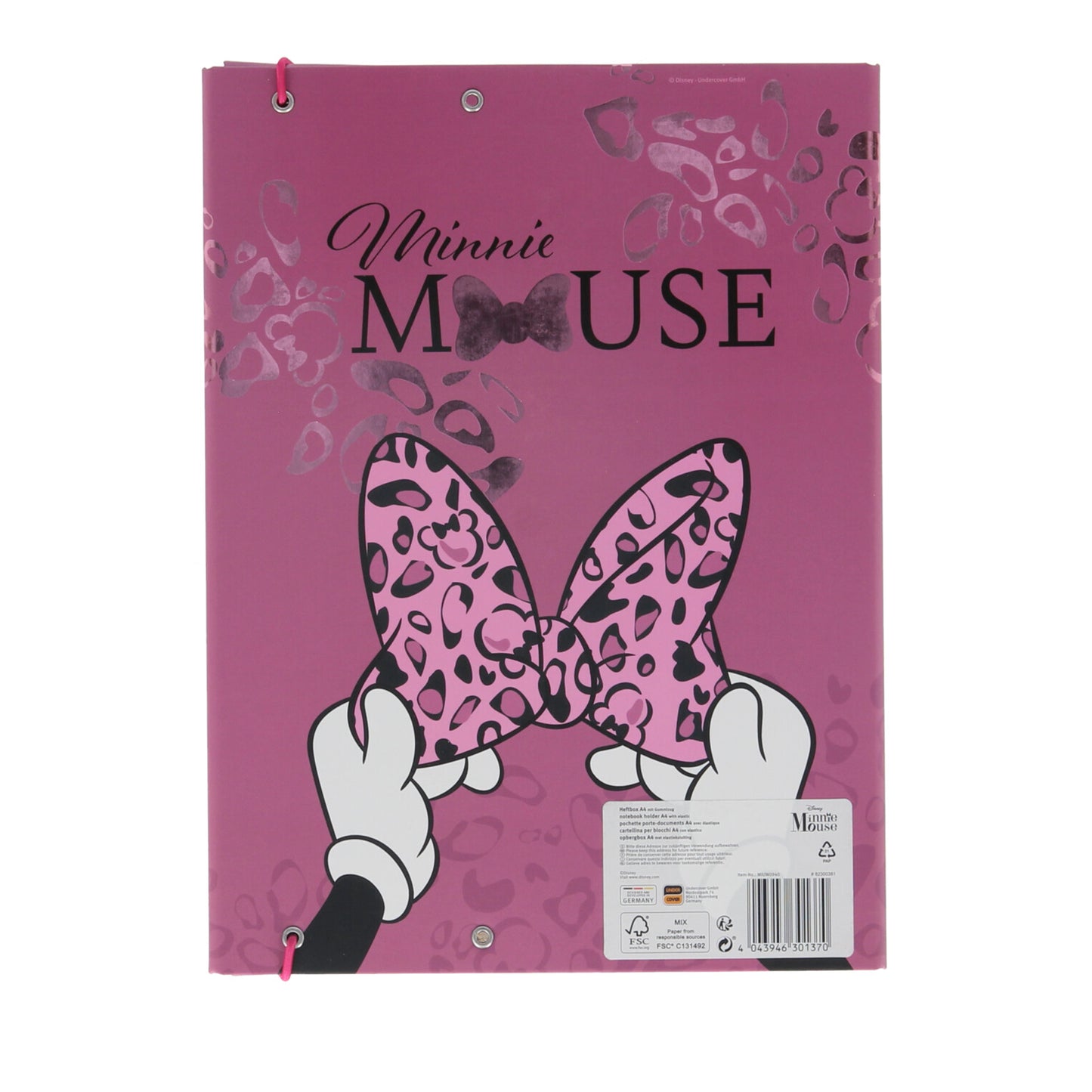 Minnie Mouse Notitiemap A4