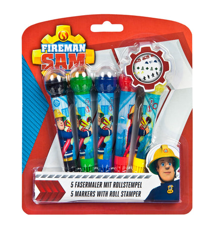 Fireman Sam Stiften met rolstempel