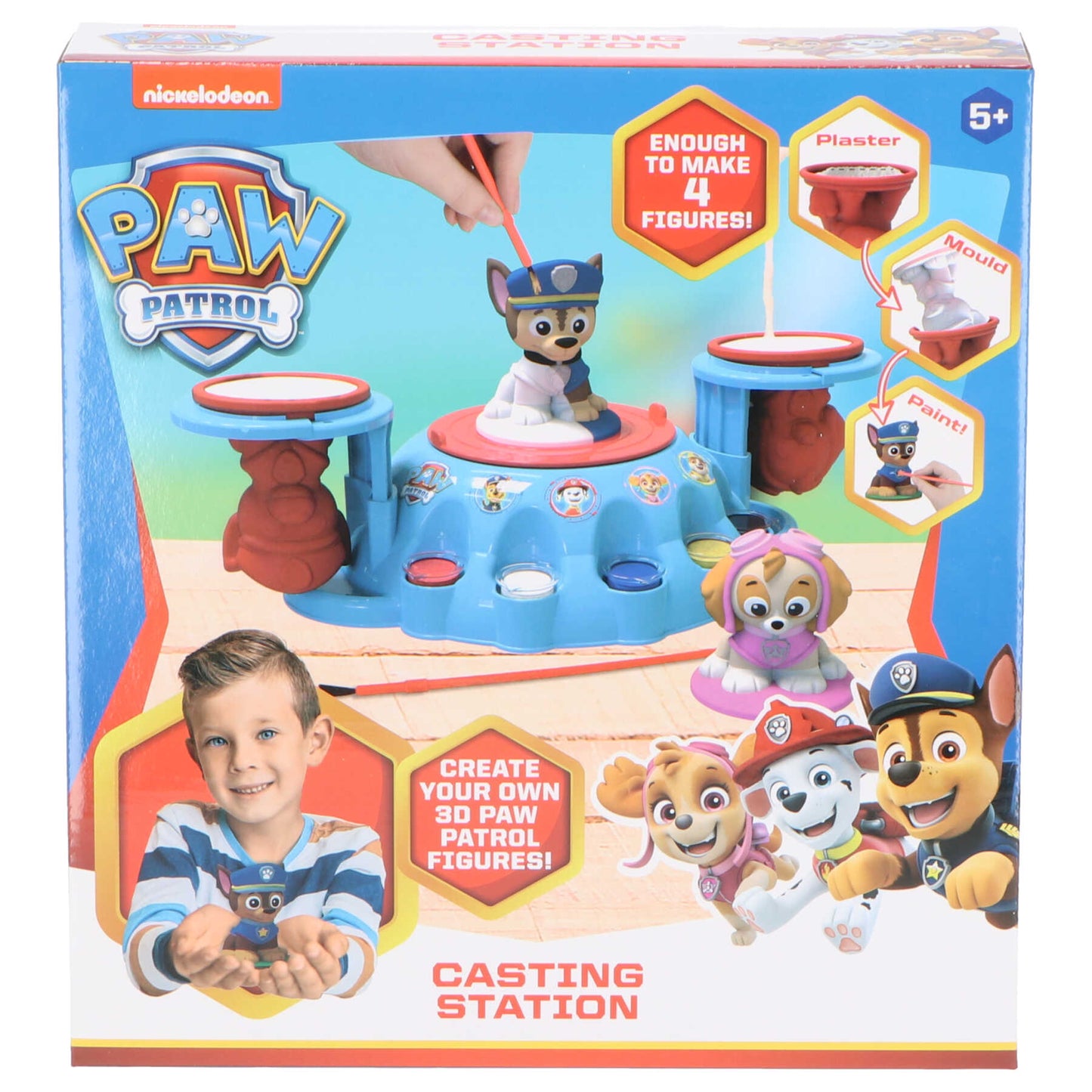 Paw Patrol Gipsafgietsel en verfset