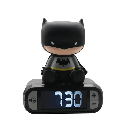 Batman 3D Wekker met nachtlampje en geluiden