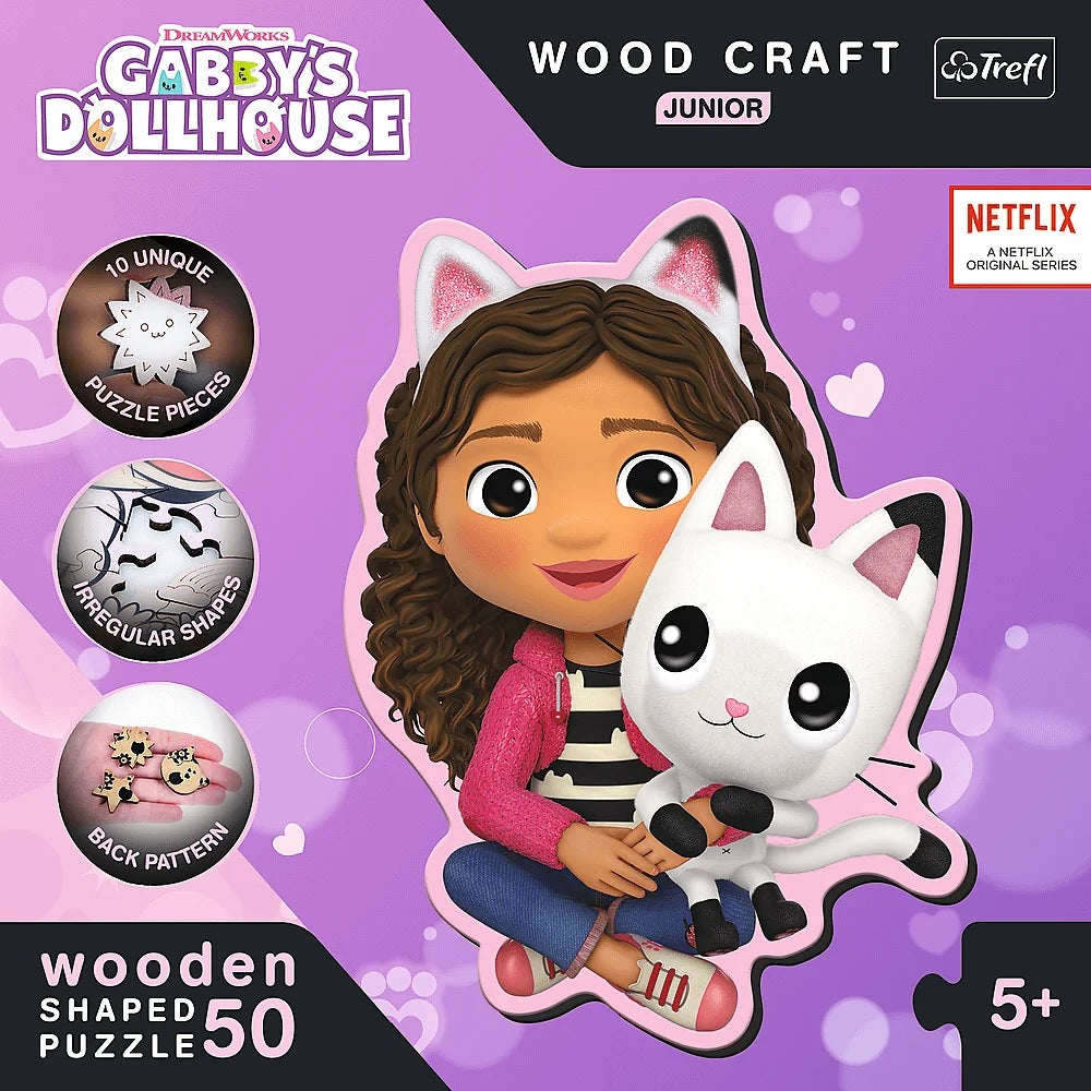Gabby's Dollhouse Houten Puzzel Junior
