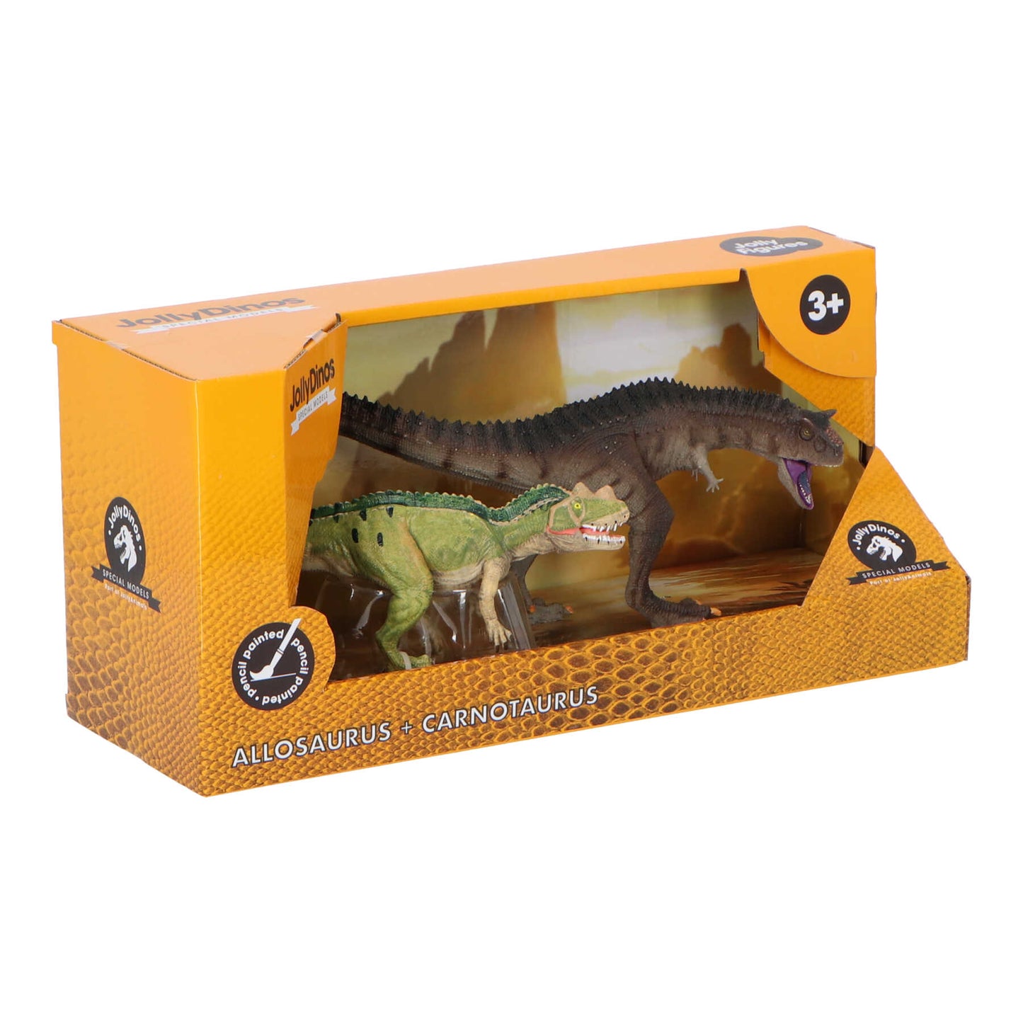 Jollity Speelgoed Carnotaurus Dinosaurus - set van 2