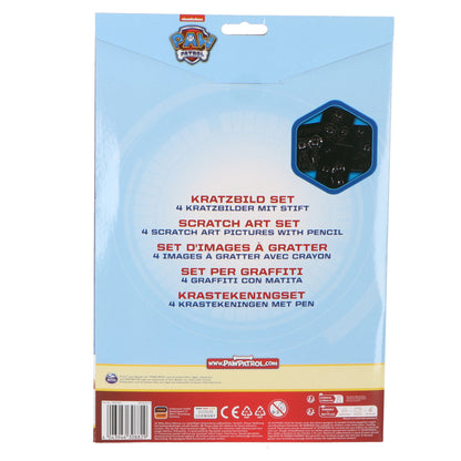 Paw Patrol Scratch Art Set