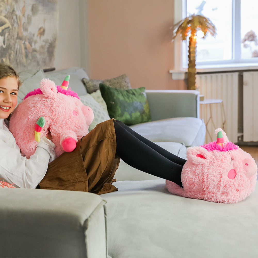 Noxxiez voetenwarmer - unicorn