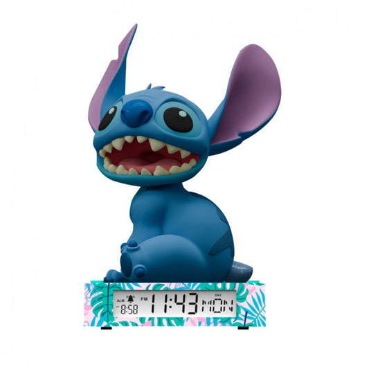 Lilo & Stitch 3D Wekker met Nachtlampje en Geluid