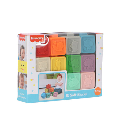 Fisher-Price Baby 10 Zachte Blokken