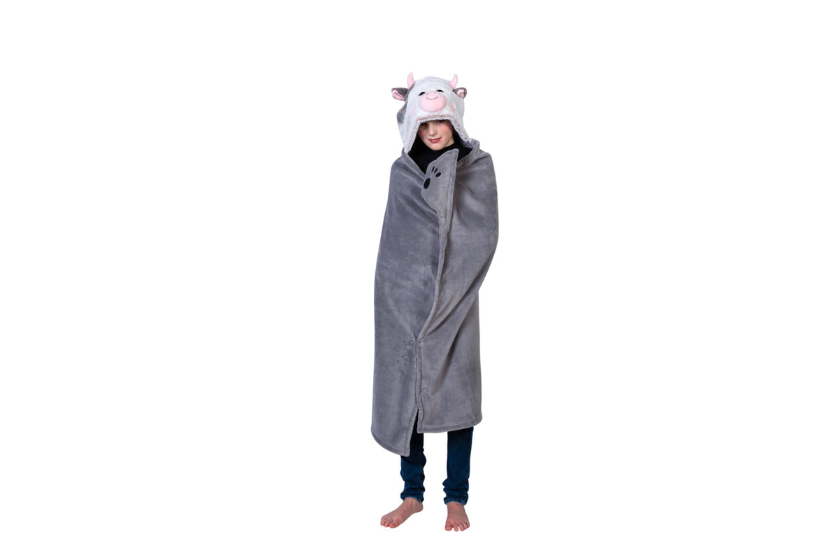Noxxiez fleece deken - koe