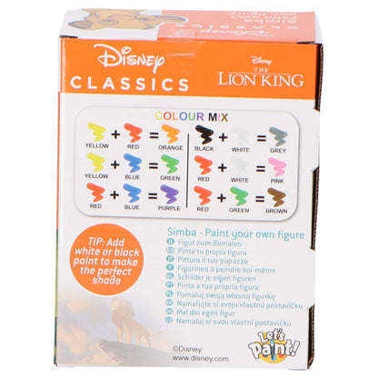 Lion King Schilder Je Eigen Beeldje - Simba